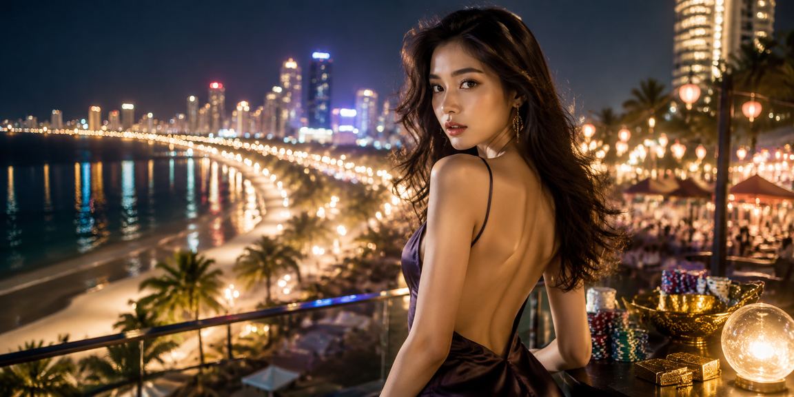 Người chơi tại chợ đêm Đà Nẵng thư giãn và tham gia cá cược trực tuyến trên điện thoại